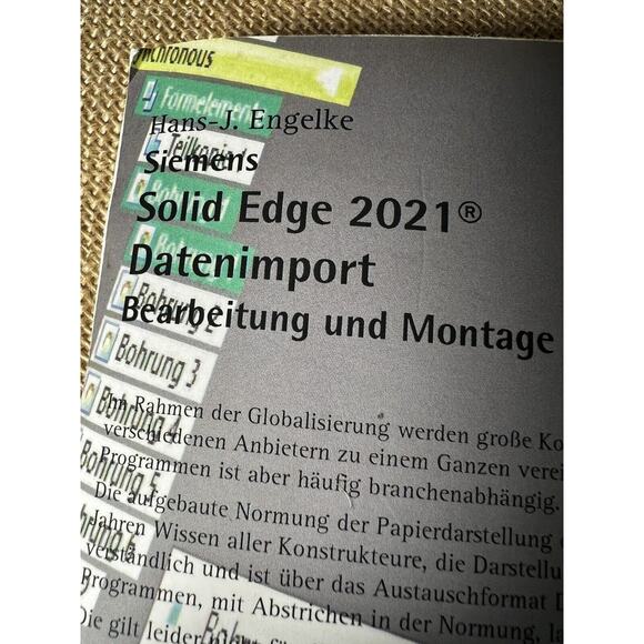Solid Edge 2021 Datenimport: Bearbeitung Und Montage Book - Picture 7 of 12